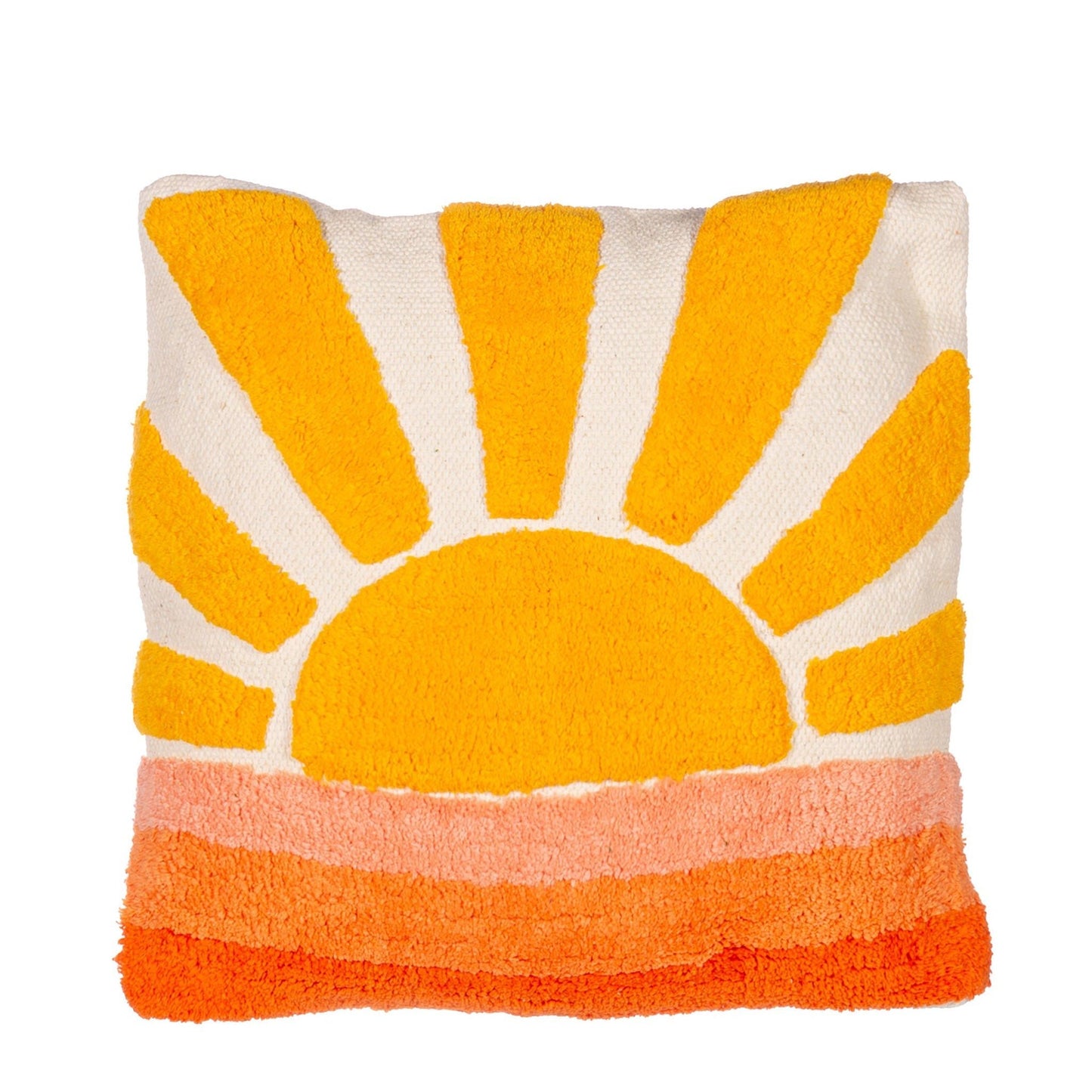 Getuftetes Kissen mit Sonnenuntergang-Motiv - Vandeley