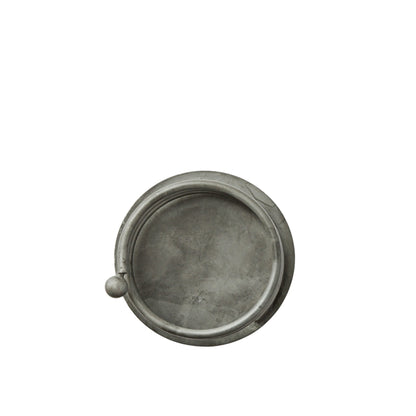 Grauer Teelichthalter Ø8 x 5 cm - Vandeley