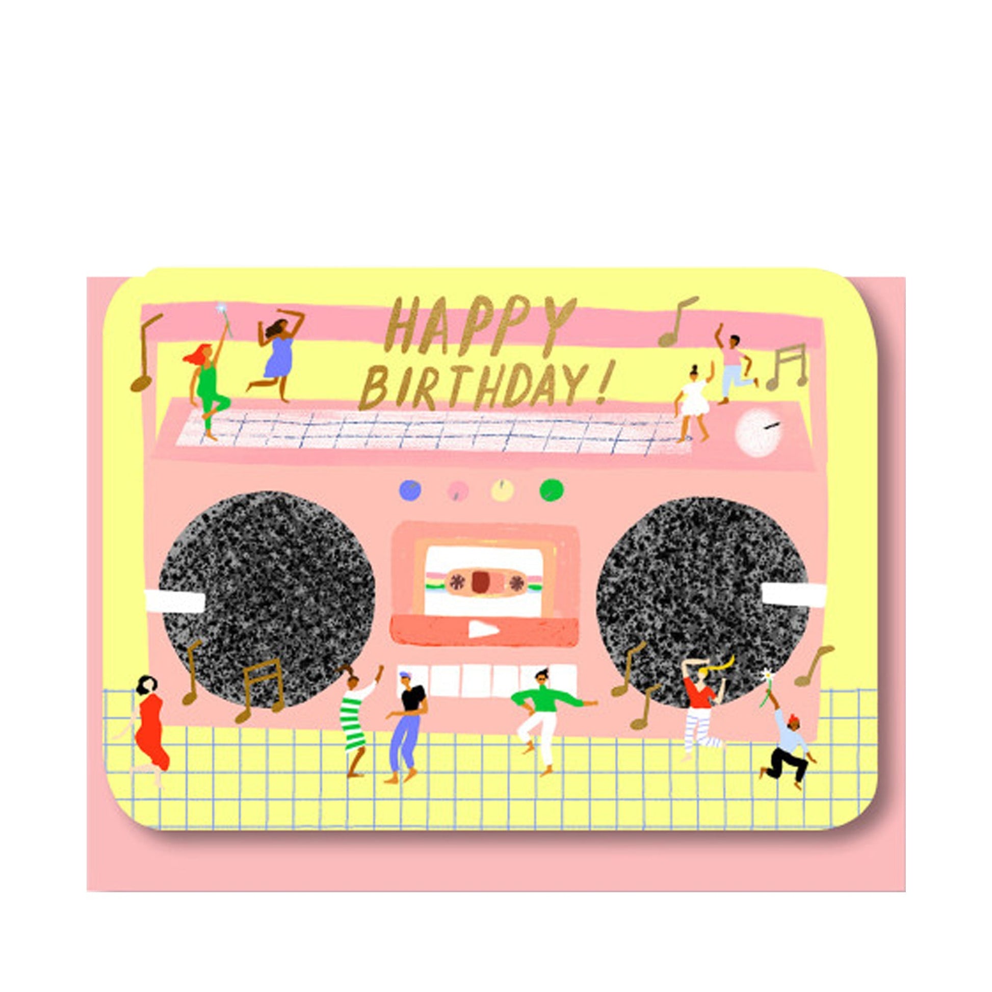 Grußkarte "Happy Birthday" Cassette Tape - Vandeley