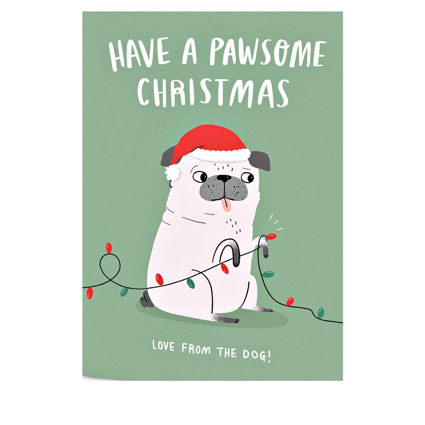 Grußkarte "Have a pawsome Christmas" - Vandeley