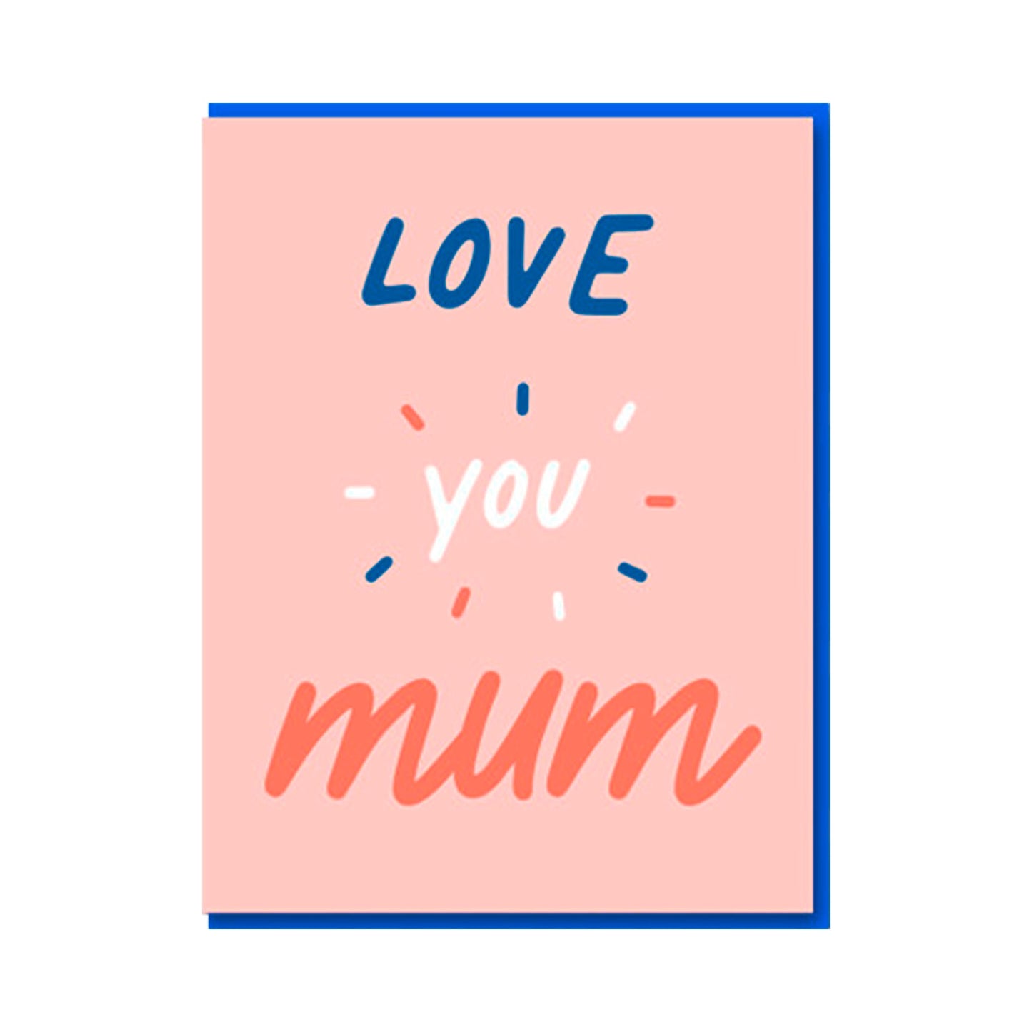 Grußkarte "Love you mum" - Vandeley
