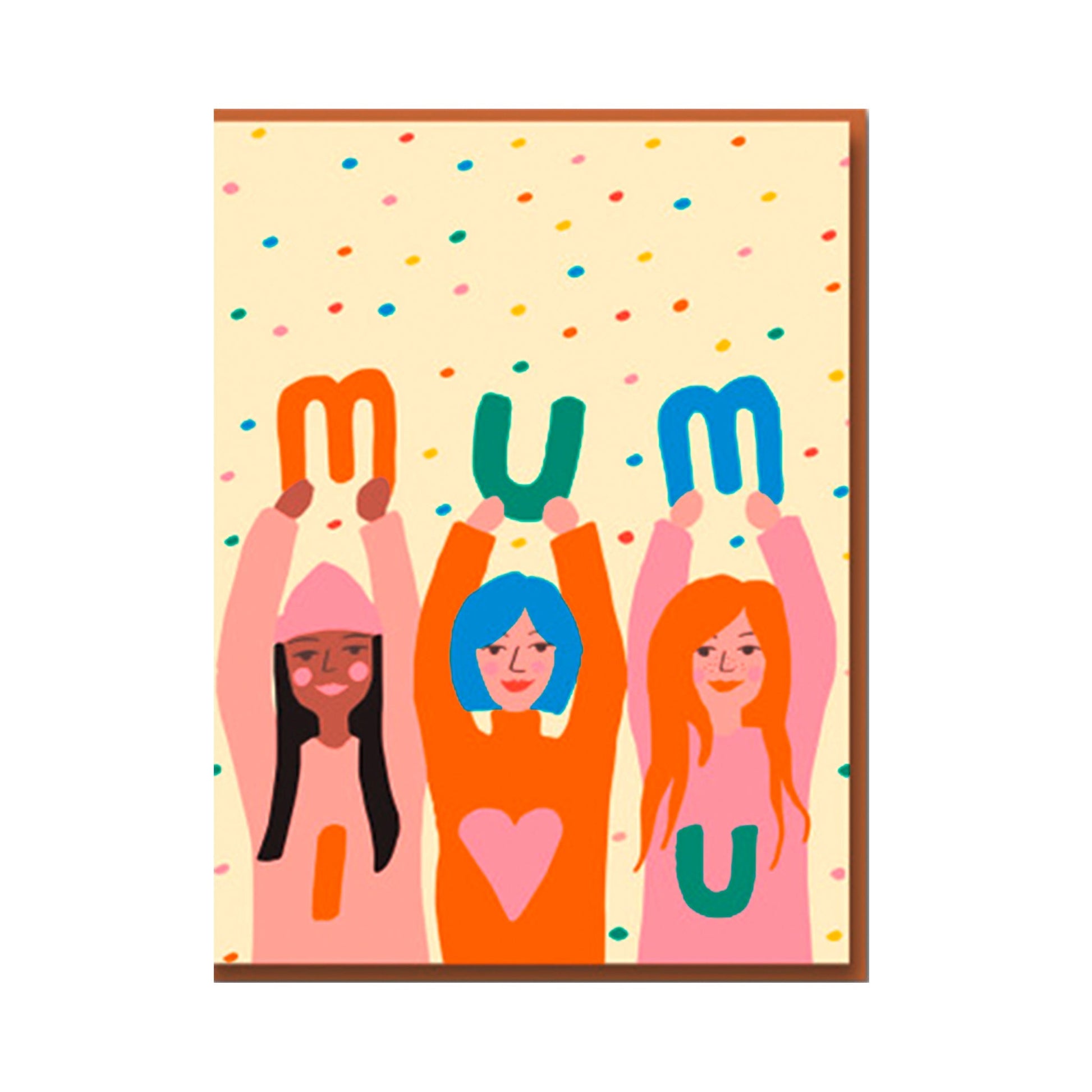 Grußkarte "Mum, I love you" - Vandeley