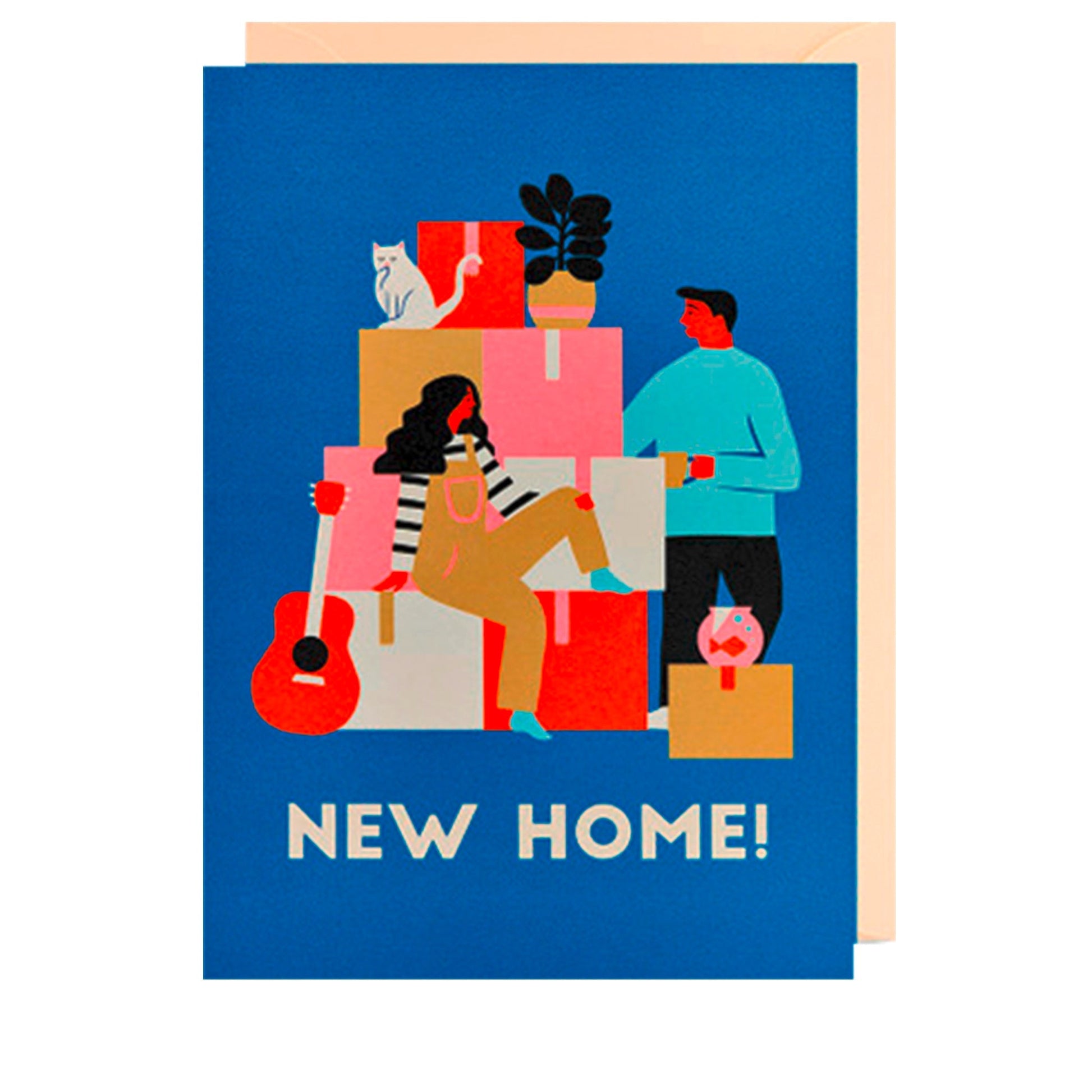 Grußkarte "New Home" - Vandeley