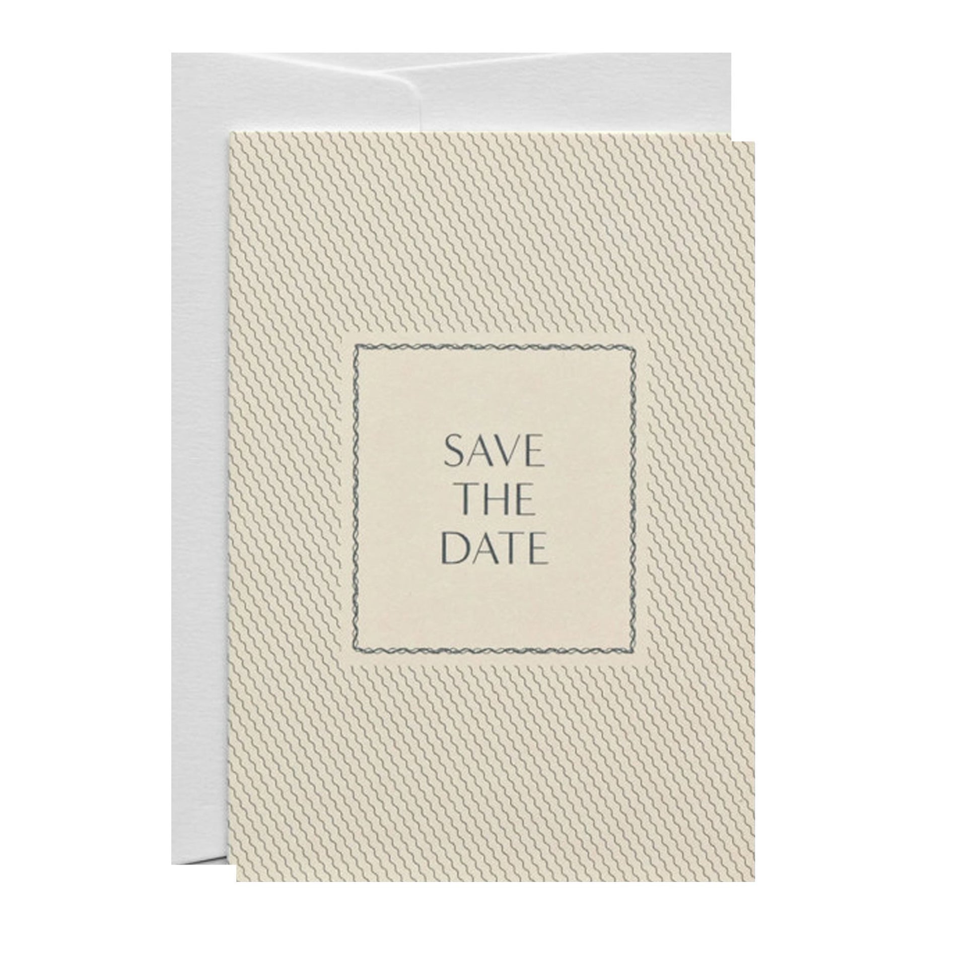 Grußkarte "Save the Date" Fine Lines - Vandeley