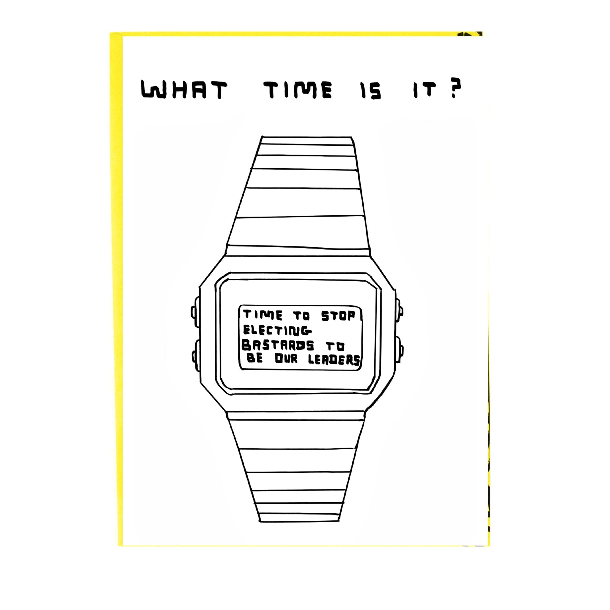 Grußkarte "What time is it?" - Vandeley