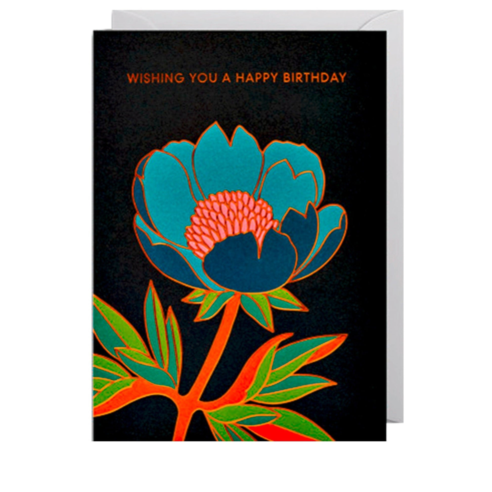 Grußkarte "Wishing you a Happy Birthday" - Vandeley