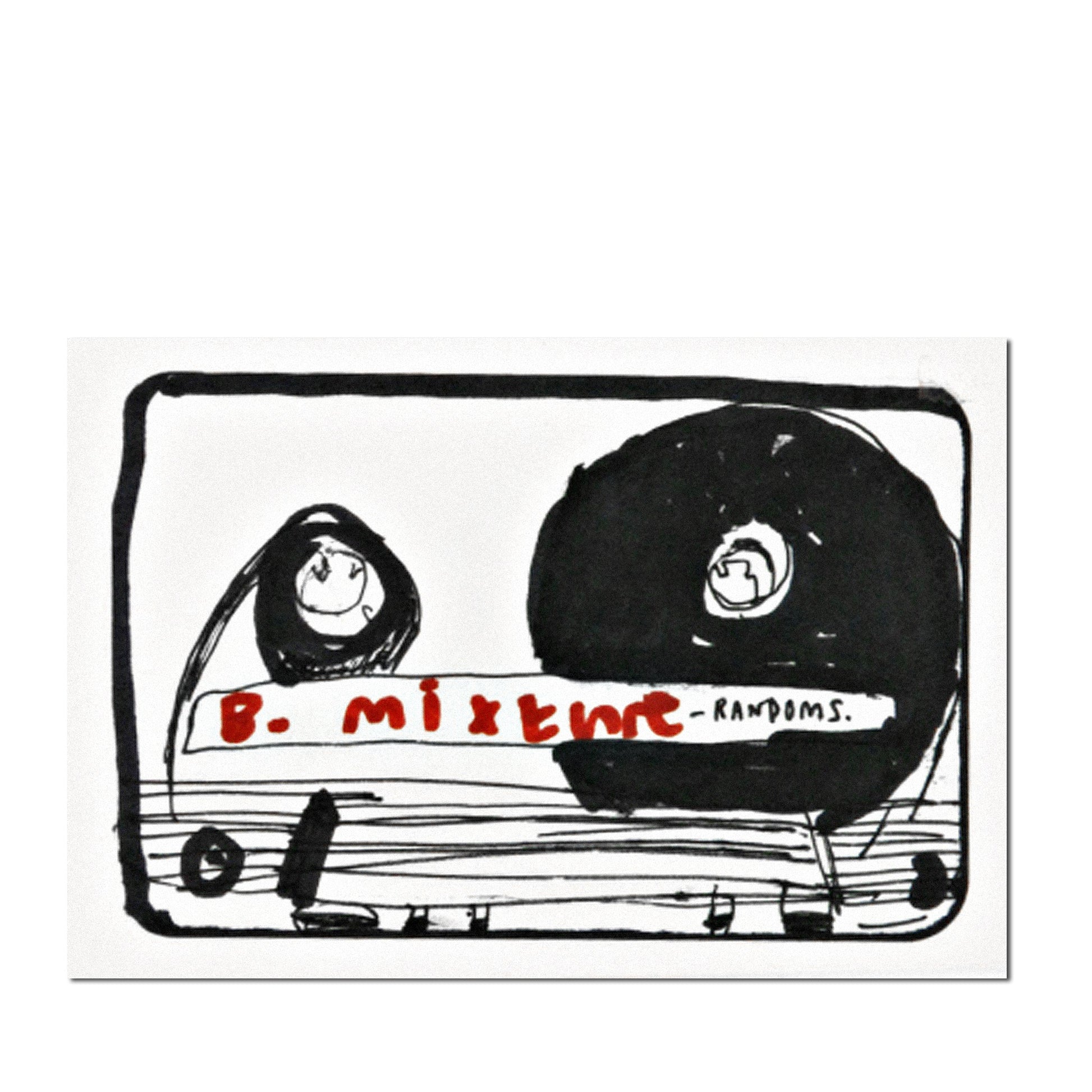 Postkarte "B-Mixtape" - Vandeley