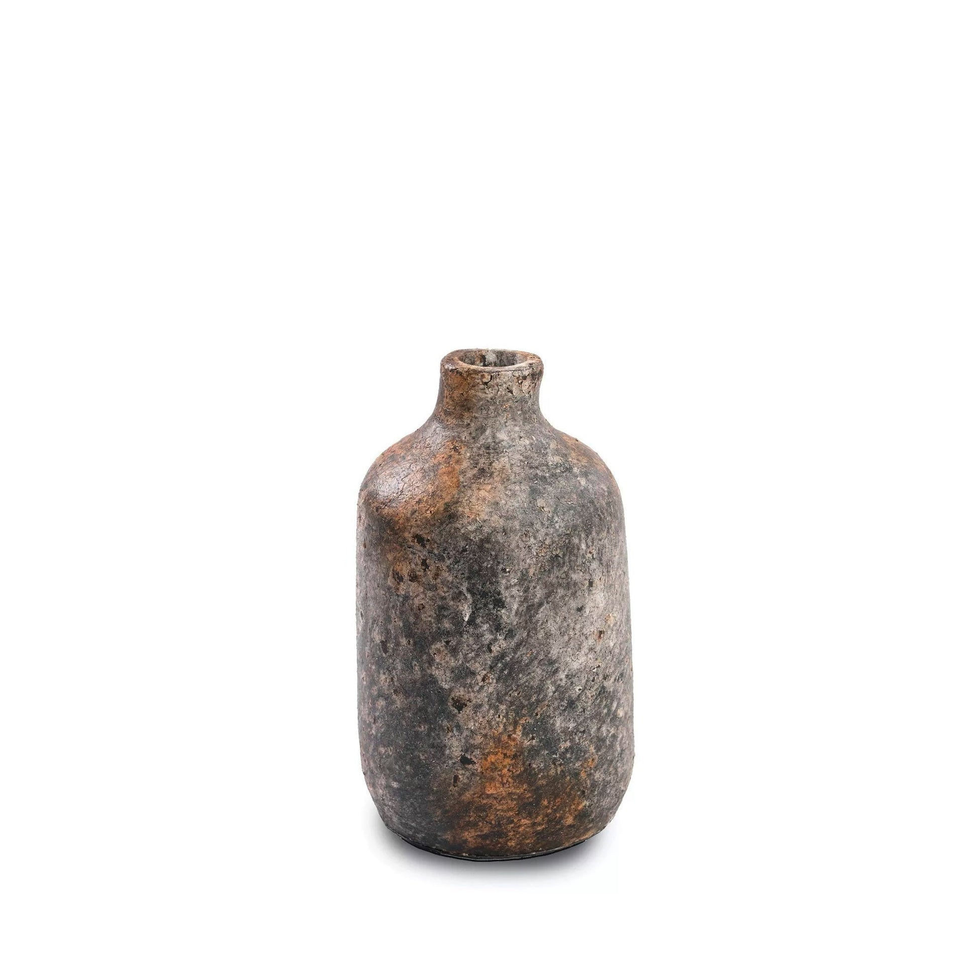 Rustikale Vase in Antikgrau - Vandeley