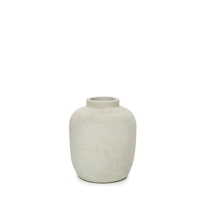 Schlichte Vase aus Beton - in 2 Größen erhältlich - Vandeley