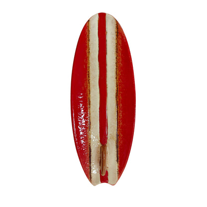 Servierteller mit Surfboard-Motiv - Blau, Rot - Vandeley