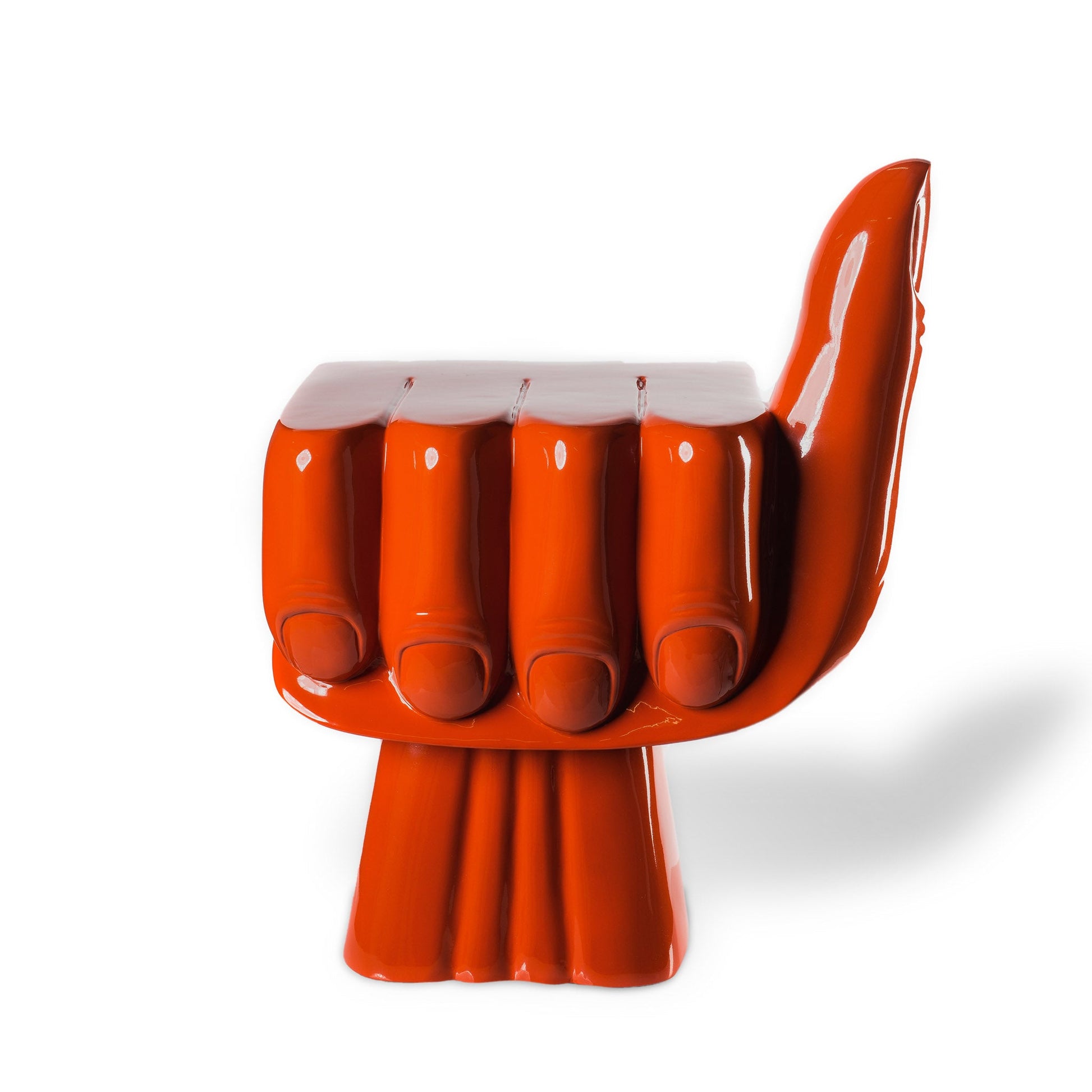 Stuhl mit Hand-Design - Rot - Vandeley