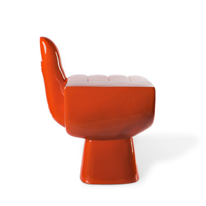 Stuhl mit Hand-Design - Rot - Vandeley