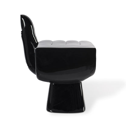 Stuhl mit Hand-Design - Schwarz - Vandeley