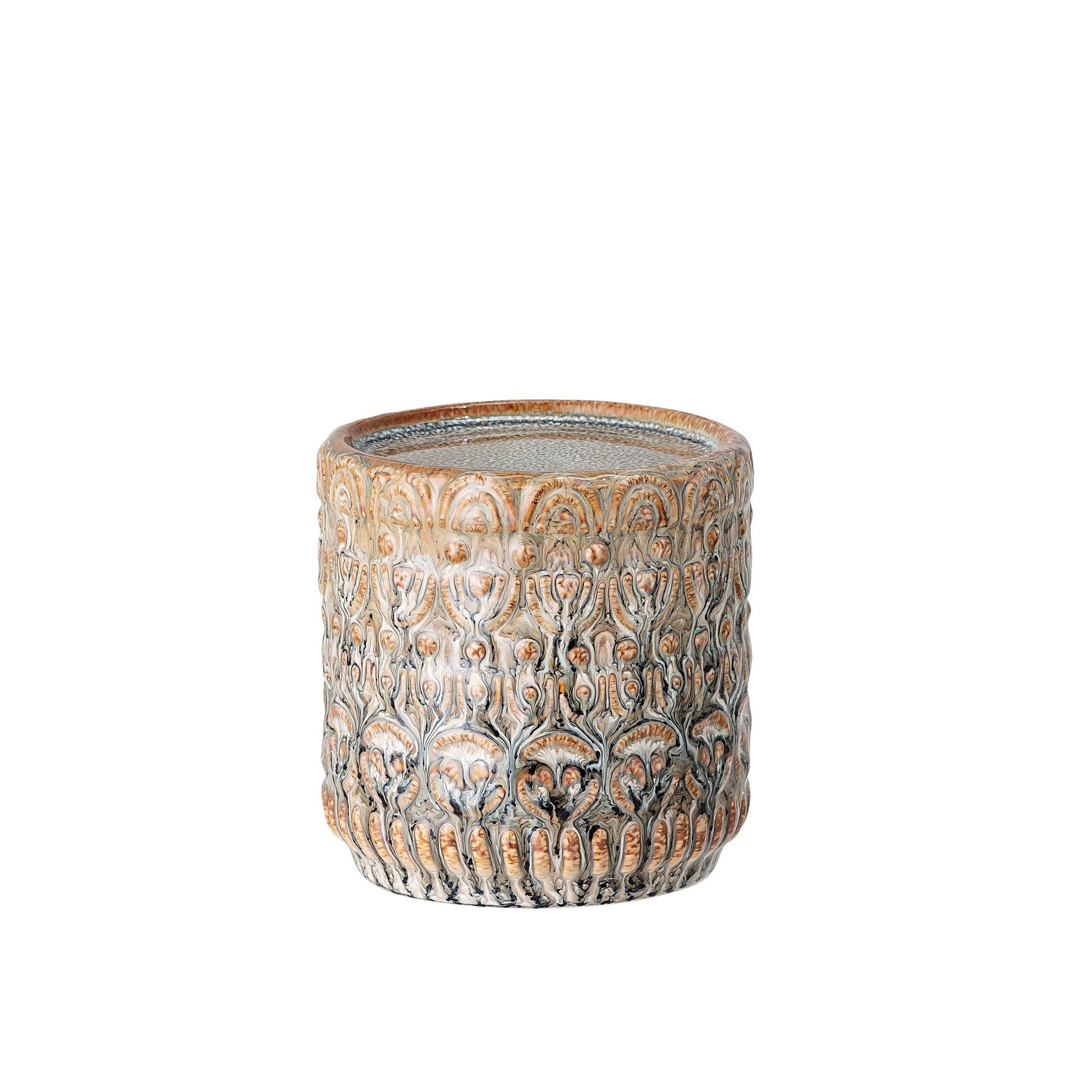Terrakotta-Kerzenhalter mit orientalischem Design - Vandeley
